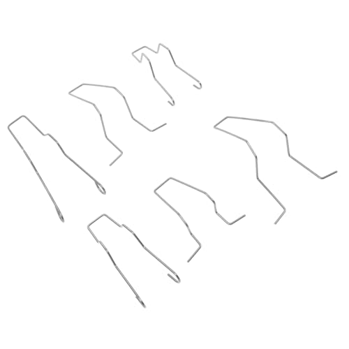 Alipis 6pcs Auto Headlight Clips Universal Car Headlamp Retaining Clips Kit for H1 H4 H7 Bulbs