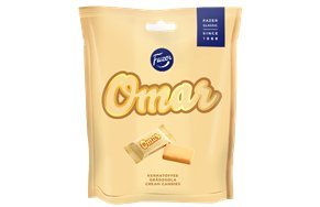 Fazer Omar 220g caramel candy (SET OF 7)