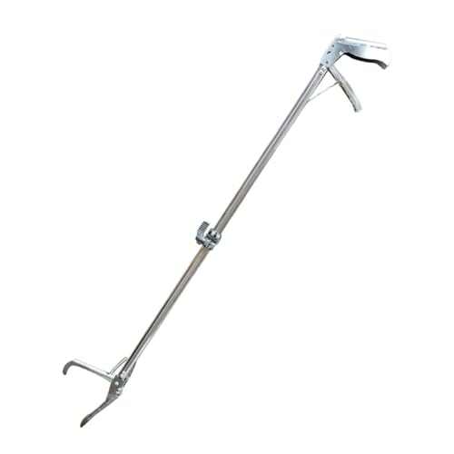 GARVALON Thickened Non-Slip Stainless Steel Crab Tongs with Scissor Design for EEL Lobster Fishing BBQ Camping Outdoor Use