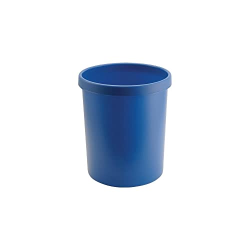 helit H6106134 - Papierkorb „the german“ 30 Liter, blau, mit...