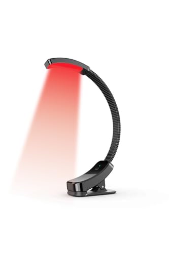 Image of Mito Red Light - Flex Reader - Red Light Book Lights for Reading at Night - Portable, Rechargeable Book Light Clip On with 360 Gooseneck - Reading Lights for Books in Bed