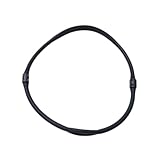 【Dimensioni】: con un diametro di 18 cm e una circonferenza approssimativa di 56 cm, questo cinturino ha le dimensioni perfette per offrire comfort e funzionalità. Il foro di installazione per il regolatore secondario misura 4,6*1,4 cm