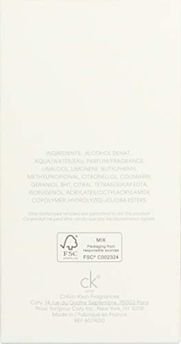 3. Bild von CALVIN KLEIN ck one Eau de Toilette, aromatisch-zitrischer Unisex-Duft für Frauen und Männer 100 ml (1er Pack)