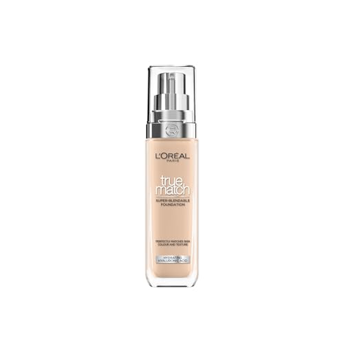 Image of L'OREAL PARIS True Match Super Blendable Matte, Natural Liquid Foundation 3R3C Warm Undertone, 30 Ml - Full, Oily