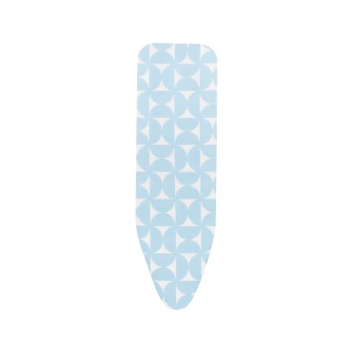 Brabantia Replacement Ironing Board Cover | All-in-One Set | Fits Comfort Board (Size B) | Fairtrade Fresh Breeze Cover | 100% Cotton Cover + Foam Padding Layer Ironing Board B