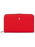 Tous Billetera M. New Dubai SAF. Tri-Rojo, Accesorio de Viaje Mujer, 11,5 x 18,5 x 3,5 cm