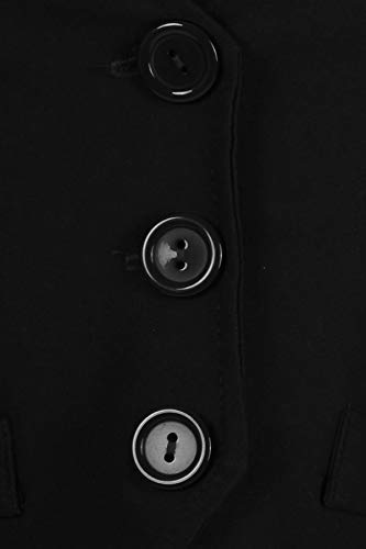 Dressy Casual Versatile Racerback Vest Tuxedo Suit Waistcoat Made in USA Black 2XL4