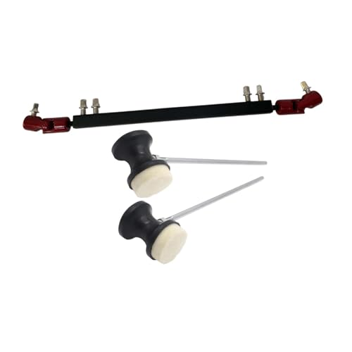 Eje de transmisión doble para pedal de bombo de 31 cm miniatura 1