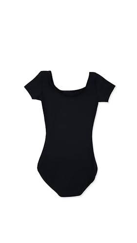 capezio girls short sleeve leotard - girls