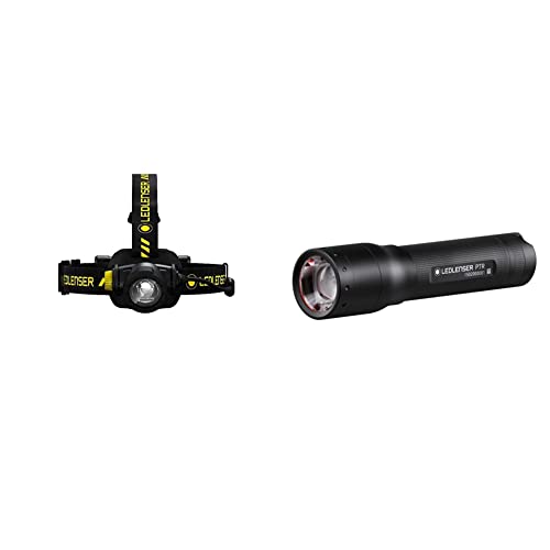 Ledlenser 502195 H7R Work, Stirnlampe LED 9408-R P7R LED Taschenlampe, fokussierbar, wiederaufladbar, mit Akku, 1000 Lumen, 210 Meter Leuchtweite, 40 Stunden Leuchtdauer