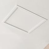 Innovz Revisionsklappe Trockenbau Metall-Zugangstür für Die Decke, Weiß Quadratische/Rechteckige Zugangsklappe Zugangstür für Abgehängte Decken, Dachbodeneinbau(8x20in(20x50cm))