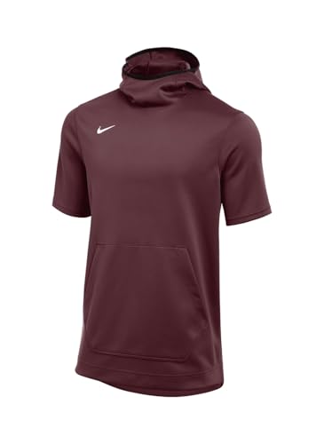 nike short sleeve hooded shirts & tops