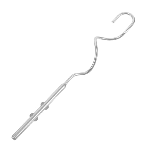 Garneck Accesorios Para Batidora Eléctrica Repuesto Universal Batidor De Gancho Para Batidora Eléctrica Accesorio De Batidor De Acero Inoxidable