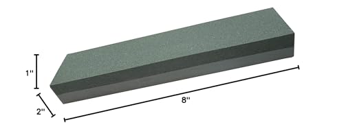 Image of Aluminium Oxide Combination Sharpening Stone Sunrise Kitchen Supply (8 inchx2 inchx1 inch)