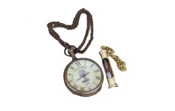Brass Antique Pocket Watch Marine Nautical Style Handmade Watch Free Send Timer Key Chain Decorative (B0BZ8NMK3J) Amazon Price History, Amazon Price Tracker