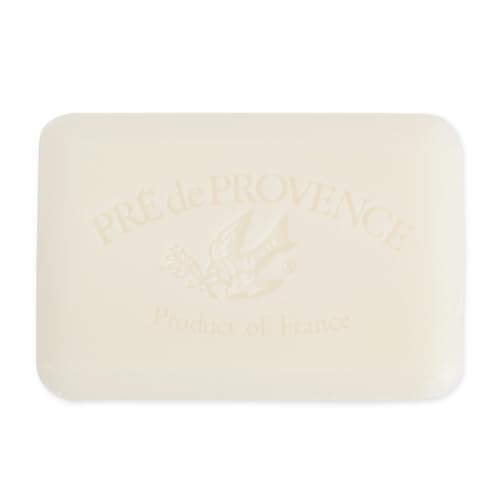 Image of Pre de Provence Artisanal Soap Bar, Enriched with Organic Shea Butter, Natural French Skincare, Quad Milled for Rich Smooth Lather, 8.8 Ounce, Milk
