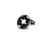 スター・ウォーズ"STARWARS™" 帝国軍 マーク ピアス-ブラック/片耳 メンズ レディース 男性 女性 シンプル イヤーリング キャッチ式 コラボ