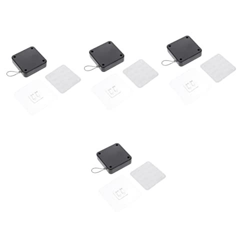 Tehaux 4Pcs Pull Cord Door Closer Screen For Car Garage Door Screen Garage Door Sensors Retractable Door Closer Residential Sliding Screen Door Closer Drawstring Auto Door Closer Office #TOP8