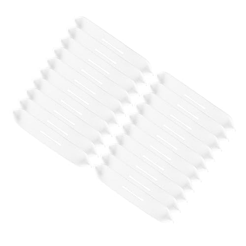 HOLIDYOYO 20 Pcs Suit Hangers Protective Covers for Hanger Padded Hangers Anti-Skid Sponge Protector for Hanger Sponge Hanger Cover Clothes Hanger Sponge Clothing Hanger Protector White