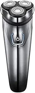 Electric Shavers for Men Waterproof Wet Dry Electric Razor for Men Cordless Rechargeable Mens Rotary Razor with Pop-up
