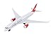 Daron Toy Airplane – Virgin Atlantic Q350 – Die-Cast Metal Model Airplane Toy with Plastic Parts for Kids Ages 3+