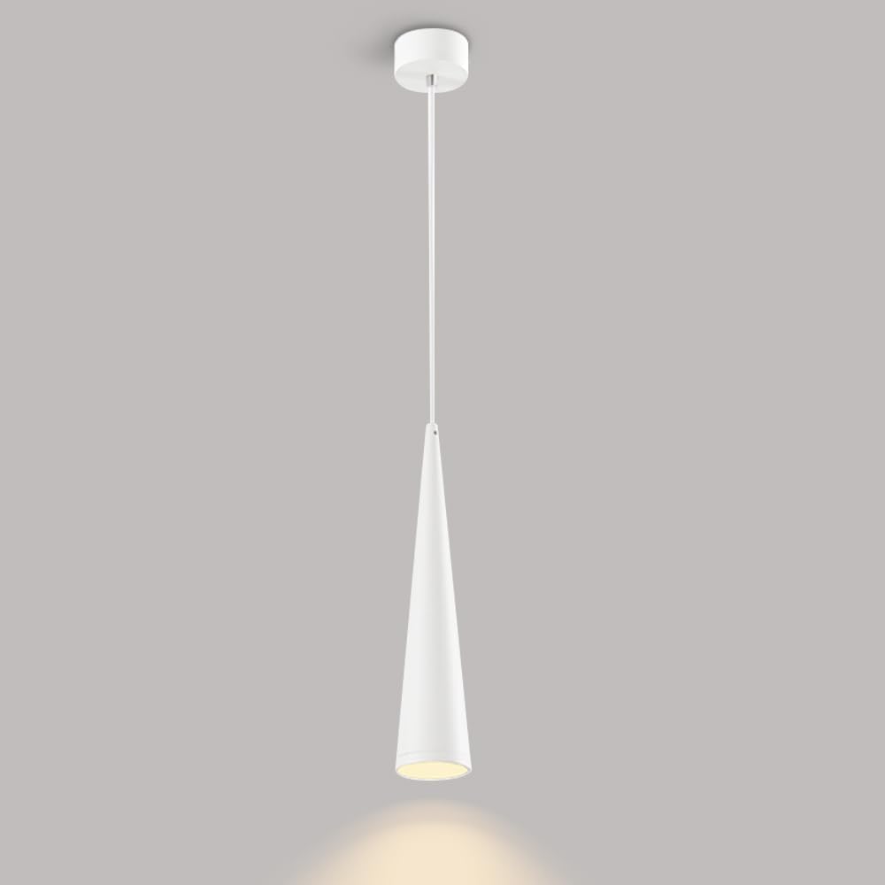 Lámpara colgante de tubo largo LED para isla de cocina y mesa de comedor moderna