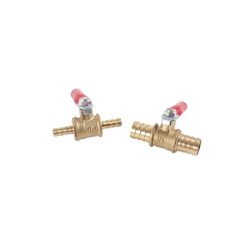 Válvula de bola de latón para solucionar fugas en mangueras de 6 mm 4