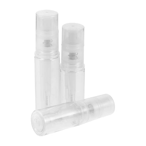 Genérico Botella Rociadora Portátil para Polvo Seco 3 Piezas (14ml, 18ml, 25ml) Aplicador de Polvo Preciso Transparente para Cuidado Personal y Peluquería Viaje