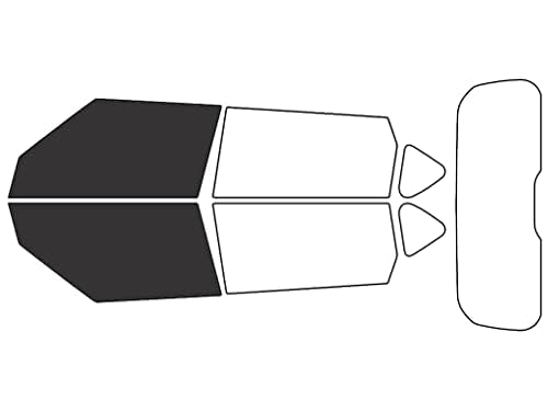 Rvinyl Window Tint Kit Compatible with Kia Soul 2014-2019 - Front Precut Kit - 20%