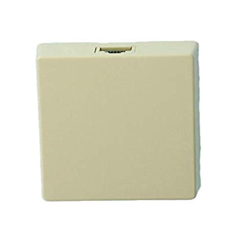Leviton Type 625A2 Surface Mount Jack, 6P6C, Screw Terminal, 4625A-26I, Ivory