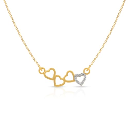 Image of 925 Sterling Silver Pendant Necklace for Women | Silver Locket with Chain | Daily Wear Jewellery | Minimalist Jewelry for Office & Casual Wear | Gift for Woman, Wife, Girlfriend, Mother, Sister | Anniversary, Birthday, Valentine's Day, Rakhi Gift