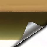 VViViD Gloss Chrome Gold Vinyl Wrap Adhesive Film Roll Air Release DIY Decal Sheet (300' x 60')