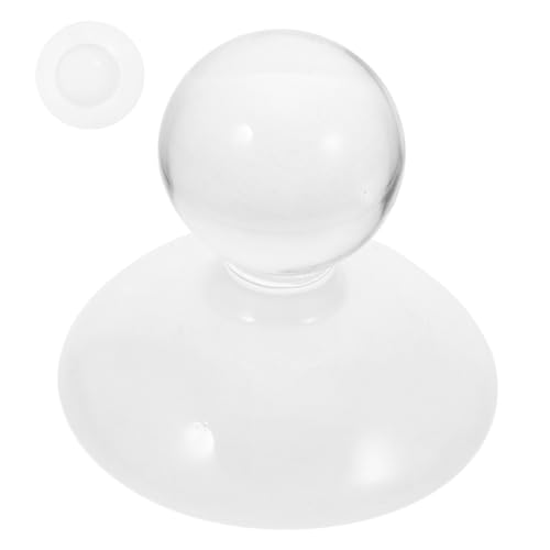 Maja de cristal transparente ergonómica para mezclar y moler miniatura 1