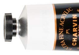 CharvinExtra Fine Professional Artist Acrylic Paint Colors, Nature Themed Hues, 150ml Titanium White