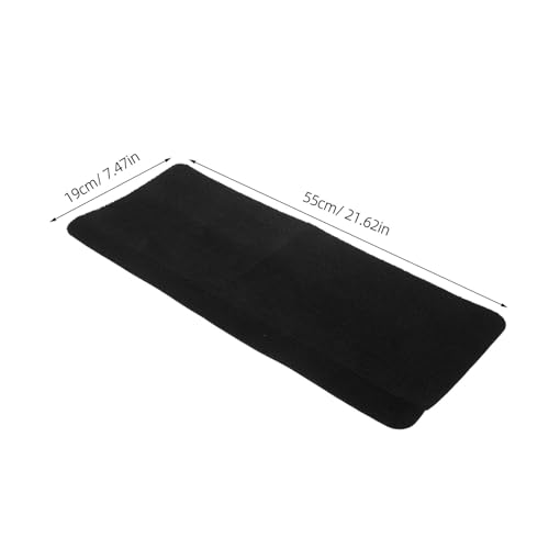 Alfombrillas para escaleras autoadhesivas antideslizantes de poliéster negro con aislamiento 3