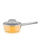 Contents: 16 cm style casserole with glass lid. Dishwasher-safe pot Fusiontec - 20 natural minerals, inseparably fused together - for an extremely hard and durable surface. Made in Germany The particularly scratch-resistant surface of our cookware ma...