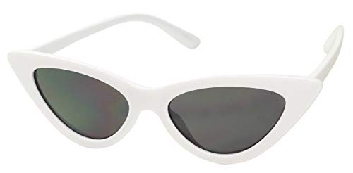 ShadyVEU Small High Pointed Frame Clout Cobain Mod 90’s Retro Vintage Cateye Sunglasses for Kids