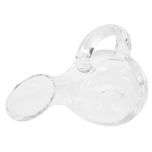 TOPBATHY Glass Wine Decanter Handle and Slant Spout, Fast Red Wine Dispenser and Liquor Divider, Large Creative Home Decanter for Dining and Restaurant Use