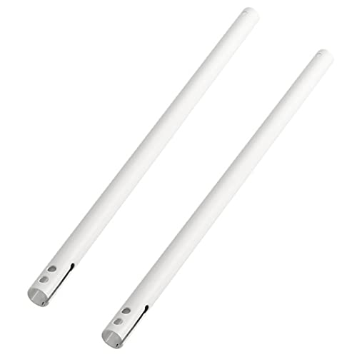 jojofuny 2 Piezas Extensión de Varilla de Ventilador de Techo Barra de extensión del Ventilador de...