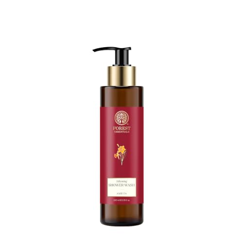 Image of Forest Essentials Shower Wash Nargis | Sulphate-Free Ayurvedic Body Wash | Softens, Scents & Hydrates Skin