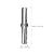 IWOWHERO 2pcs Scaffolding Accessories Scaffolding Locking Pin Locking Pin with Collar Stick Wires Connectors Wire Splice Scaffolding Accessory Galvanized Connecting Rod Iron
