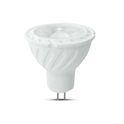 6W MR16 Ripple Plastic Spotlight, con chip de 4000K y ángulo de 38 grados. Ilumina tus espacios con estilo y eficiencia energética, ideal para cualquier ambiente.