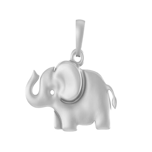 Pendentif éléphant argent sterling petit format accessoire