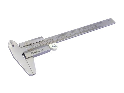 Calibrador Vernier No Digital Buyohlic 6 Pulgadas miniatura 1