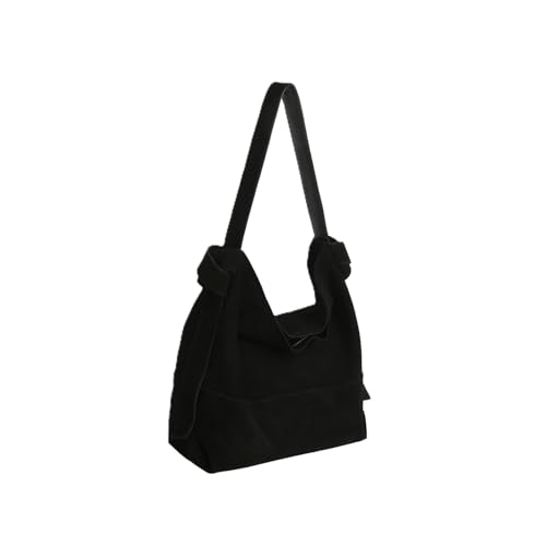Bolso Hobo Tote 2 en 1 de Gamuza Auténtica miniatura 1