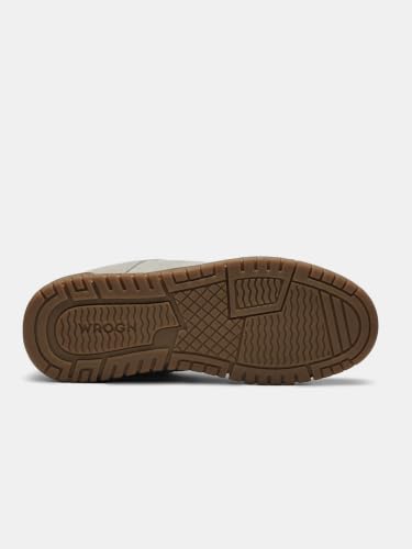 Image of WROGN Men's Genuine Suede Leather Sneakers | Solid Pattern