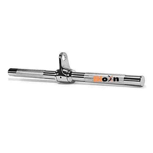 Image of Pro Grip VD Bar, LAT Bar with Rubber Grip, Heavy Duty Exercise Attachment, Durable Construction, Pro Grip Design, Double D Handle, for Biceps and Triceps Exercise