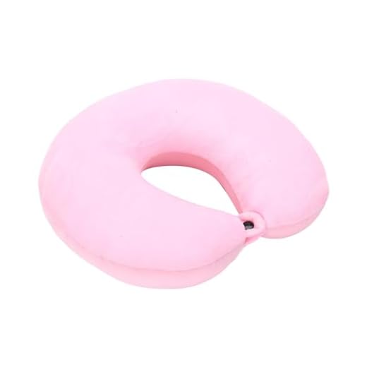 Almohada para dormir de lado, funda 40 140, con cremallera, almohada de memoria para avión, para viajes, coche, hogar, oficina, viaje, cuello, vuelo, cojín decorativo oriental redondo (C, talla única)