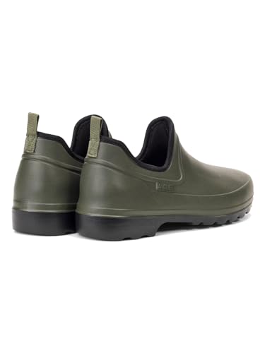 Aigle Men's Taden Plus M 2 Clog, Khaki Schwarz, 44 EU