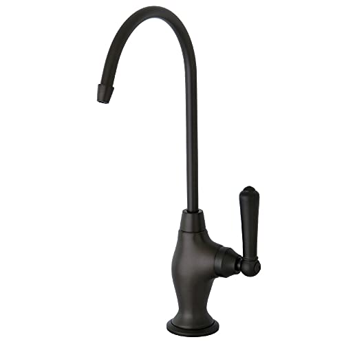 Kingston Brass KS3195NML Magellan Design 1/4 Turn Water Filter Faucet, Oil Rubbed Bronze,4-3/4 inch Spout Reach